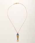 blue sardine necklace