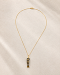 black sardine necklace