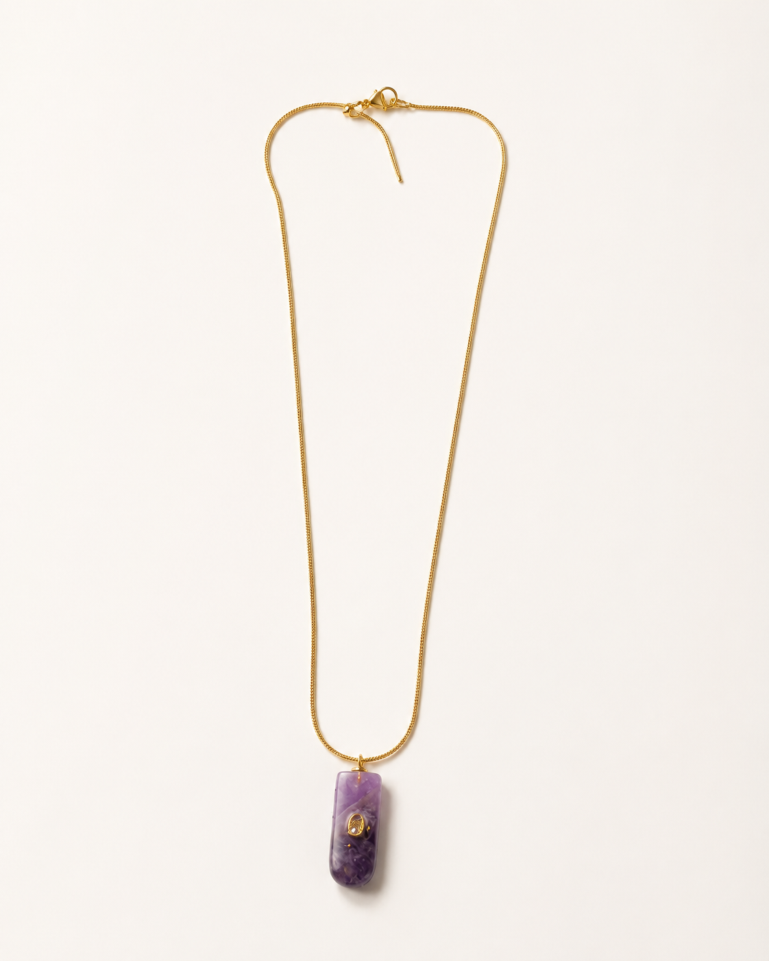 the amethyst talisman necklace