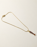 the purple sardinata necklace