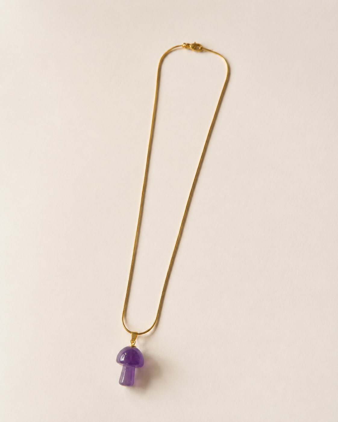 the amethyst lucky mushroom