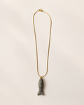 the labradorite fish necklace