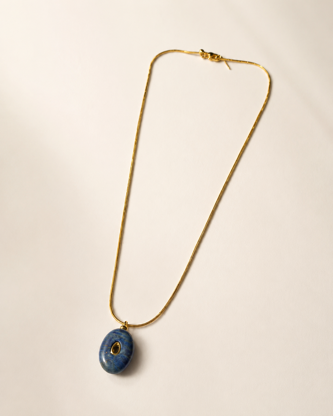 the sodalite talisman necklace
