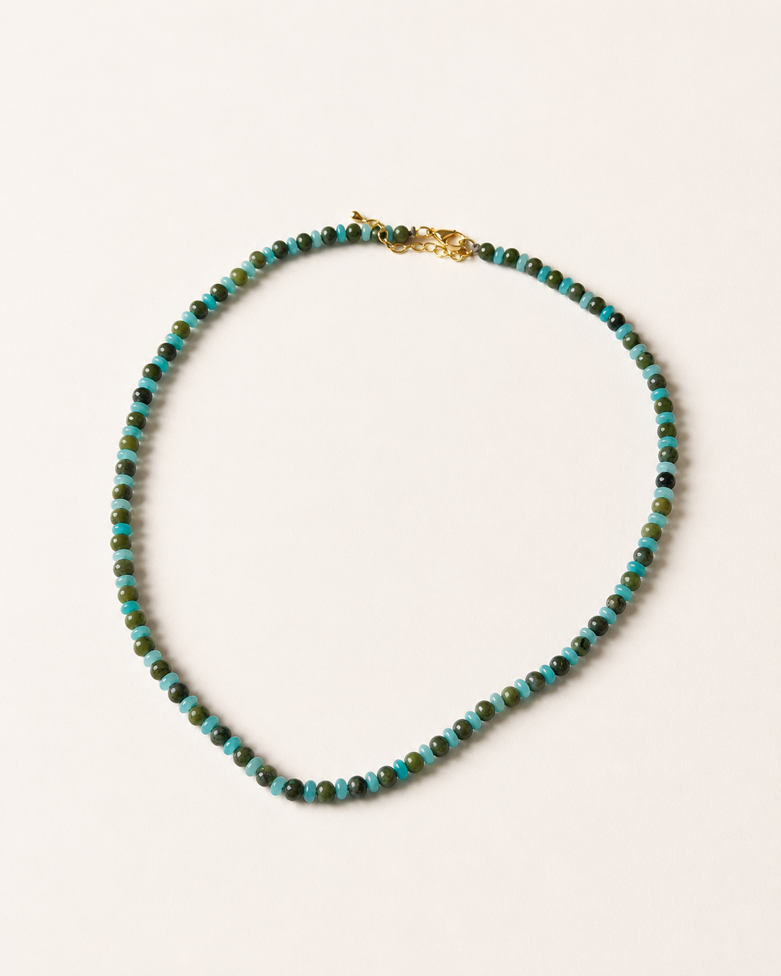 jade lagoon bead necklace